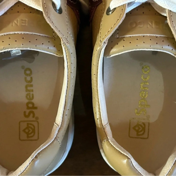 Spenco Cambridge Leather Lace-up Sneakers size 9 - Picture 6 of 9